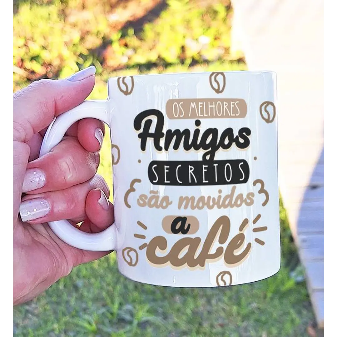 5 Artes Caneca E Copo Amigo Secreto Arquivo Arquivo em Png 4