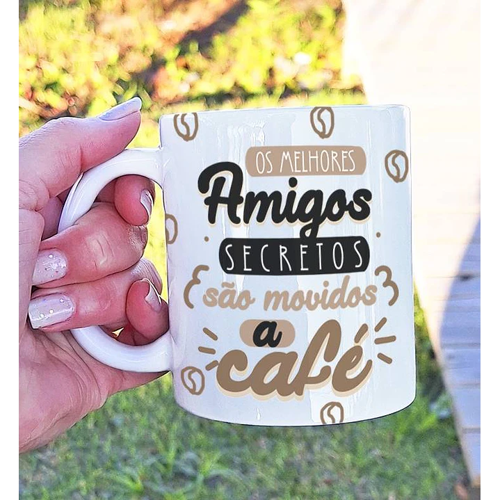 5 Artes Caneca E Copo Amigo Secreto Arquivo Arquivo em Png 4