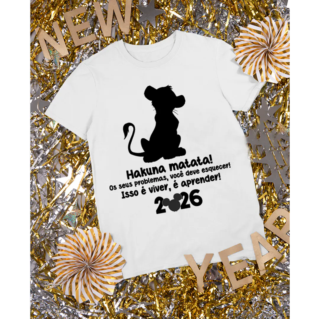 20 Artes para Camisa Disney Mickey e Minnie Ano Novo 2026 Arquivo Editavel 12