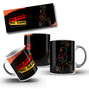 4 Artes para Caneca Academia Arquivo Editavel