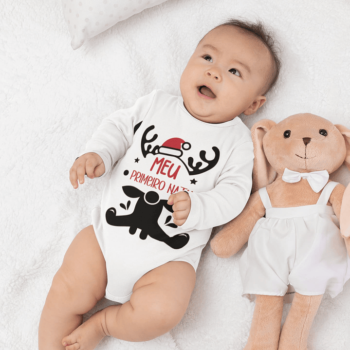 10 Artes para Body Meu Primeiro Natal Arquivo Editável 8