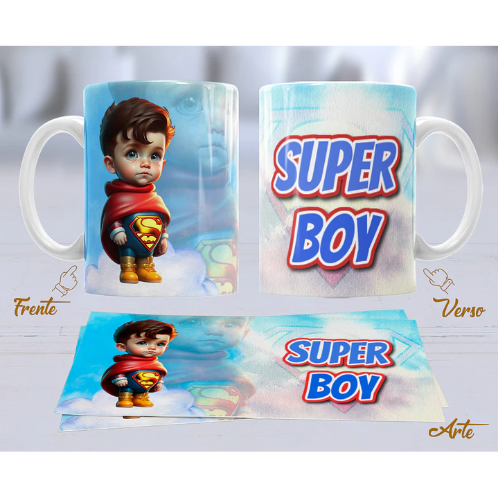 10 Artes para Caneca Personagens Cute Arquivo Editável 8