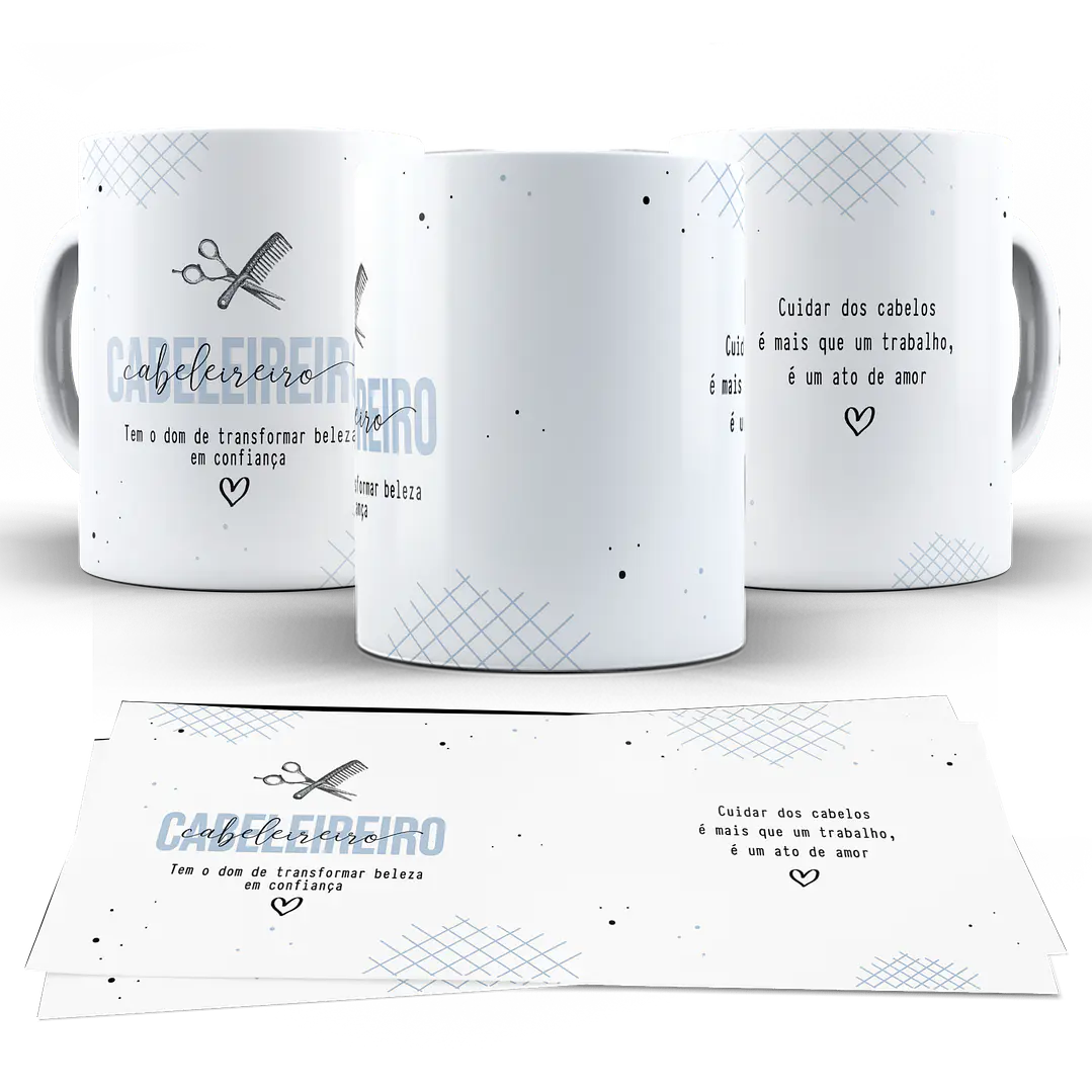 10 Artes para Caneca Profissões Arquivo em Png   1
