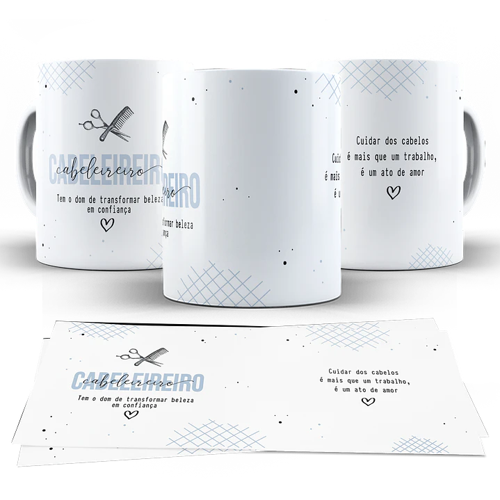 10 Artes para Caneca Profissões Arquivo em Png   1