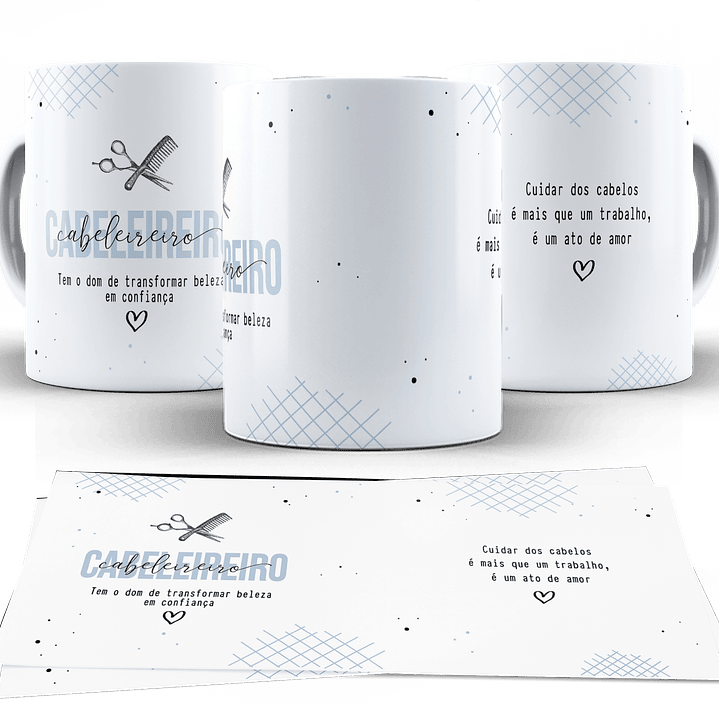 10 Artes para Caneca Profissões Arquivo em Png   1