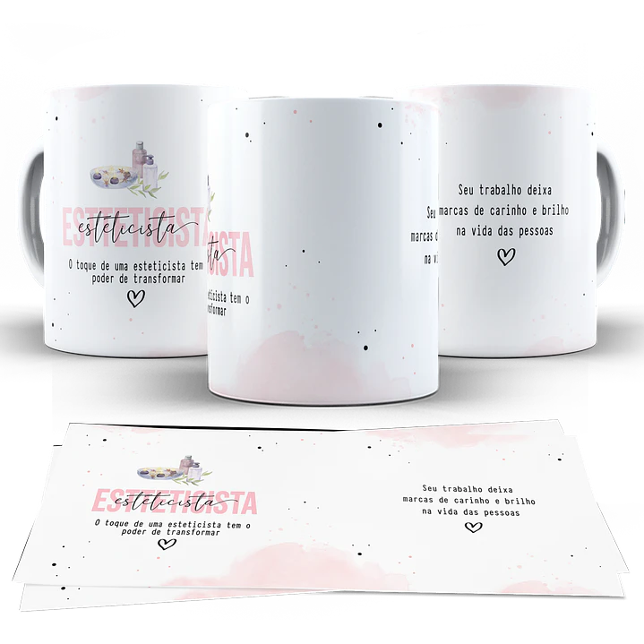10 Artes para Caneca Profissões Arquivo em Png   4