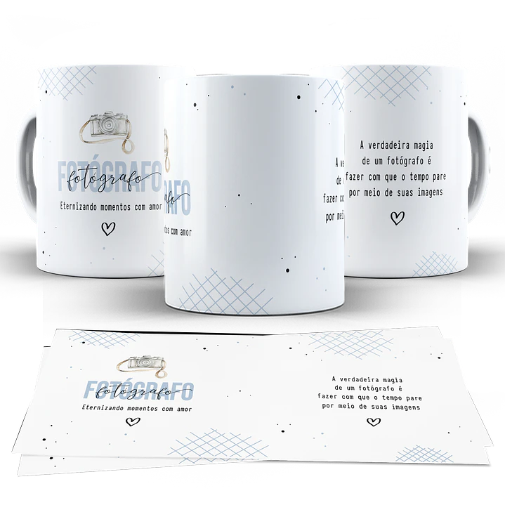 10 Artes para Caneca Profissões Arquivo em Png   8