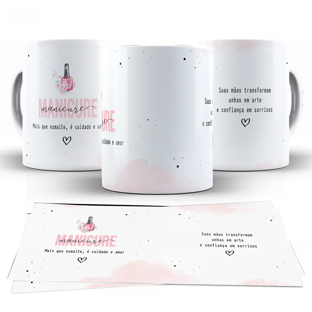 10 Artes para Caneca Profissões Arquivo em Png   9