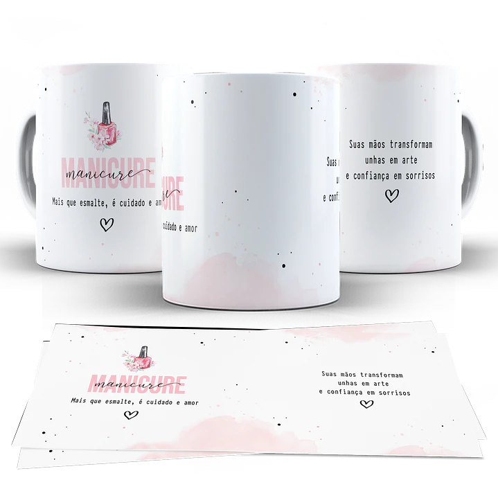 10 Artes para Caneca Profissões Arquivo em Png   9