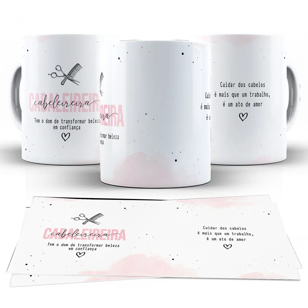 10 Artes para Caneca Profissões Arquivo em Png   10