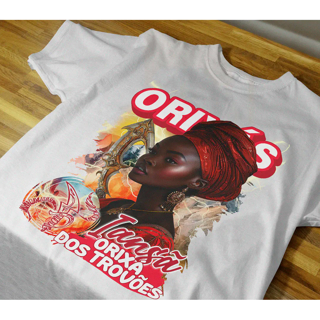 12 Artes para Camisa Orixás Arquivo em Jpg 1