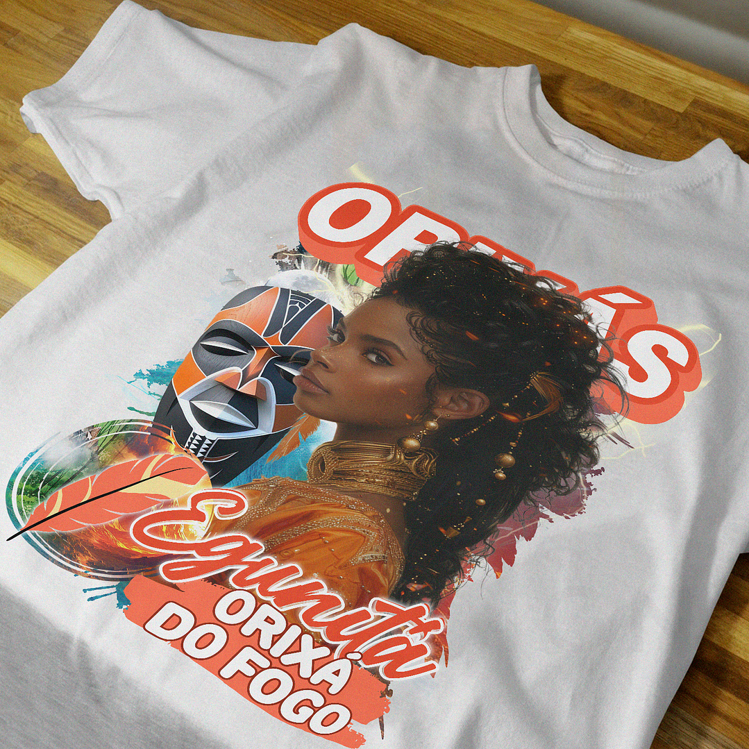 12 Artes para Camisa Orixás Arquivo em Jpg 11