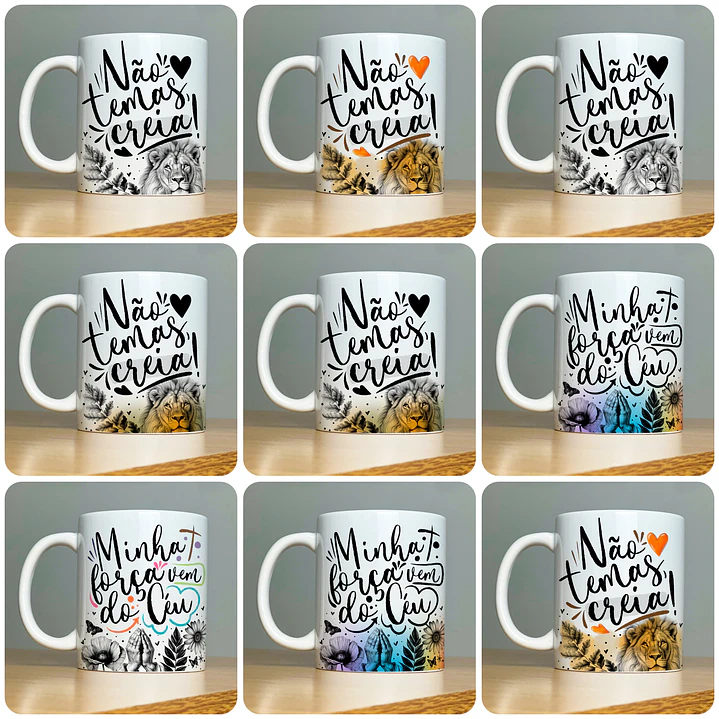 22 Artes para Caneca Frases Religiosas Palavra Arquivo em Jpg 1