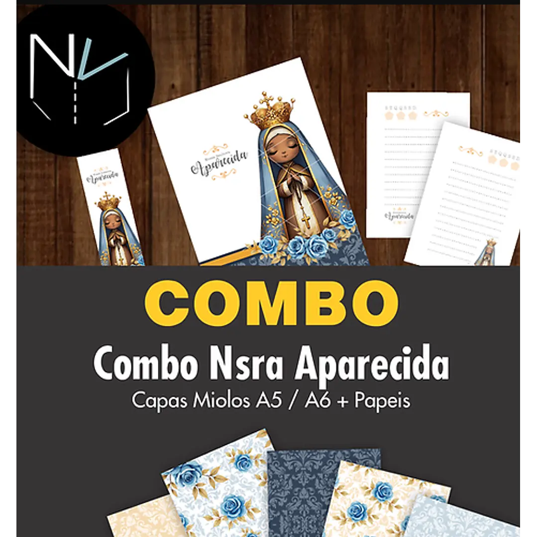 Combo Arquivos para encadernação Orixás e Outros em Pdf 2