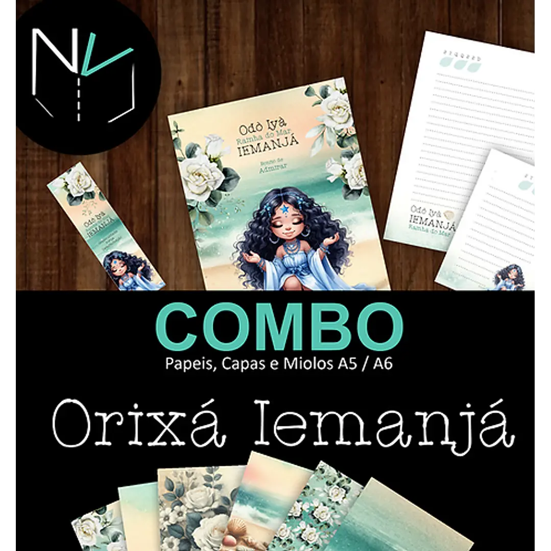 Combo Arquivos para encadernação Orixás e Outros em Pdf 5