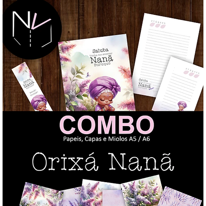 Combo Arquivos para encadernação Orixás e Outros em Pdf 9
