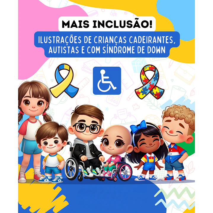 Kit Digital Volta as Aulas Mascotinhos e Personagens 2025 em Png  5