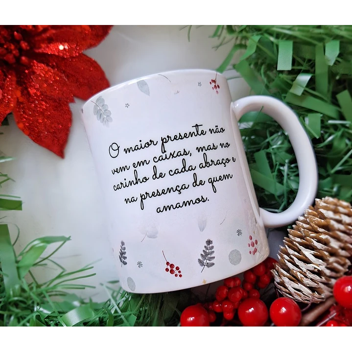 Arte Caneca Natal Família Arquivo em Jpg 3