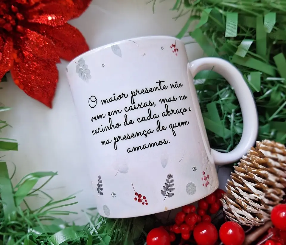 Arte Caneca Natal Família Arquivo em Jpg 3