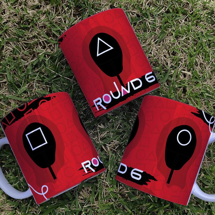 6 Artes para Caneca Roud 6 Mais Caderno Arquivo em Jpg 5