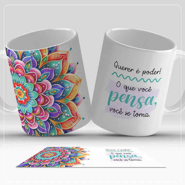 8 Artes para Caneca Mandalas Arquivo em Jpg 2