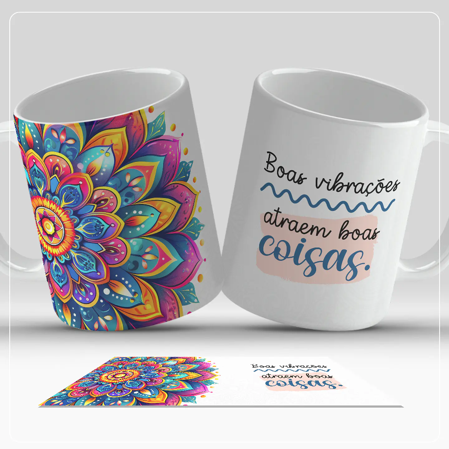 8 Artes para Caneca Mandalas Arquivo em Jpg 5