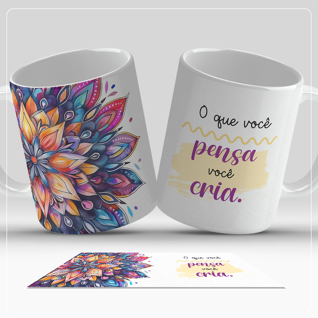 8 Artes para Caneca Mandalas Arquivo em Jpg 7