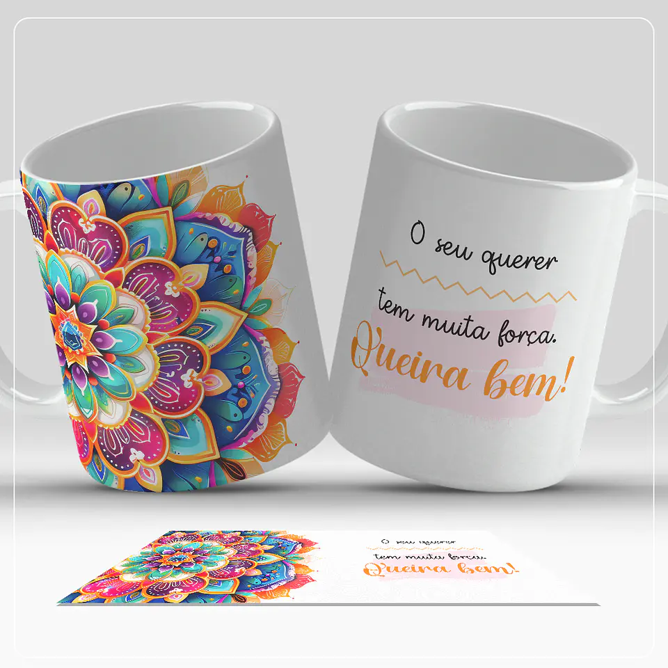 8 Artes para Caneca Mandalas Arquivo em Jpg 8