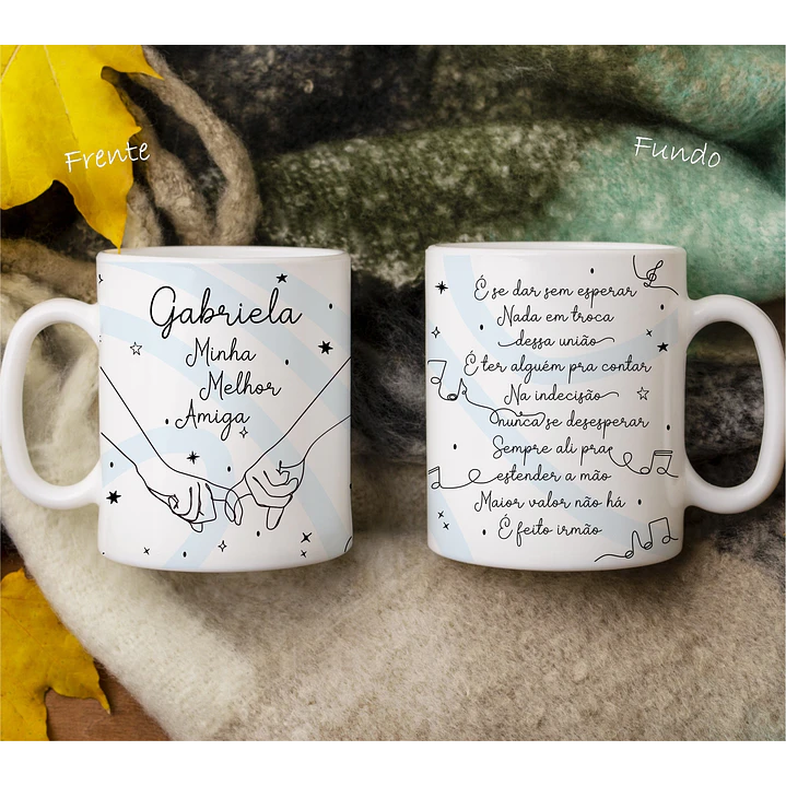16 Artes para Caneca Amizade Minimalista Arquivo em Jpg 4