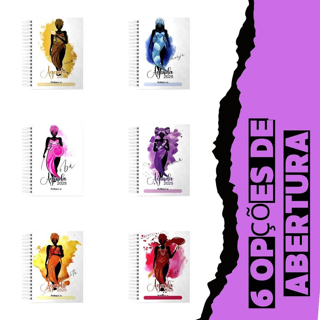 36 Artes para Capa agenda Orixás e Exú Arquivo Editável  5