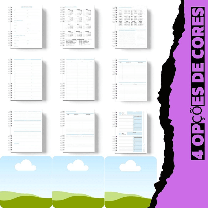 36 Artes para Capa agenda Orixás e Exú Arquivo Editável  7