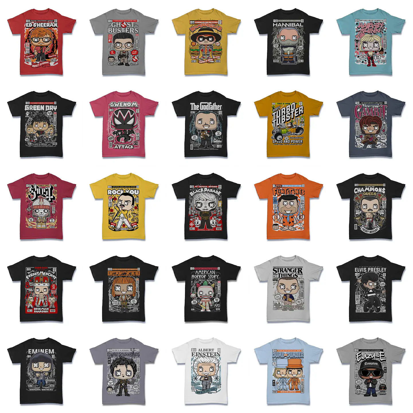 1500 Artes para Camisa Geek Desenhos Arquivo em Png 8