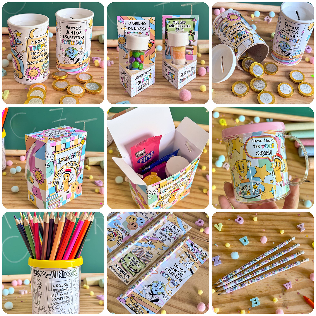 Kit Digital Volta as aulas mais Mimos em Png  7