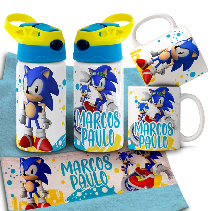 Arquivo para Personalização Volta as Aulas Garrafinha Toalhinha e Caneca Arquivo Editável 14