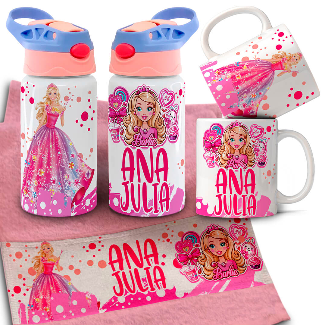 Arquivo para Personalização Volta as Aulas Garrafinha Toalhinha e Caneca Arquivo Editável 16