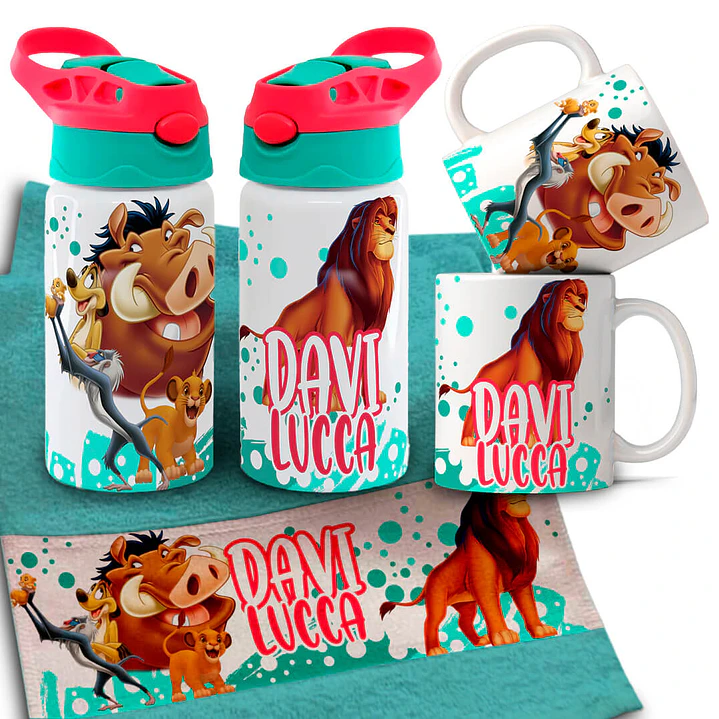 Arquivo para Personalização Volta as Aulas Garrafinha Toalhinha e Caneca Arquivo Editável 30