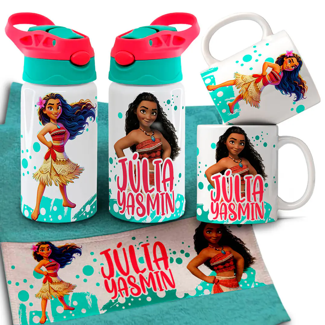Arquivo para Personalização Volta as Aulas Garrafinha Toalhinha e Caneca Arquivo Editável 31
