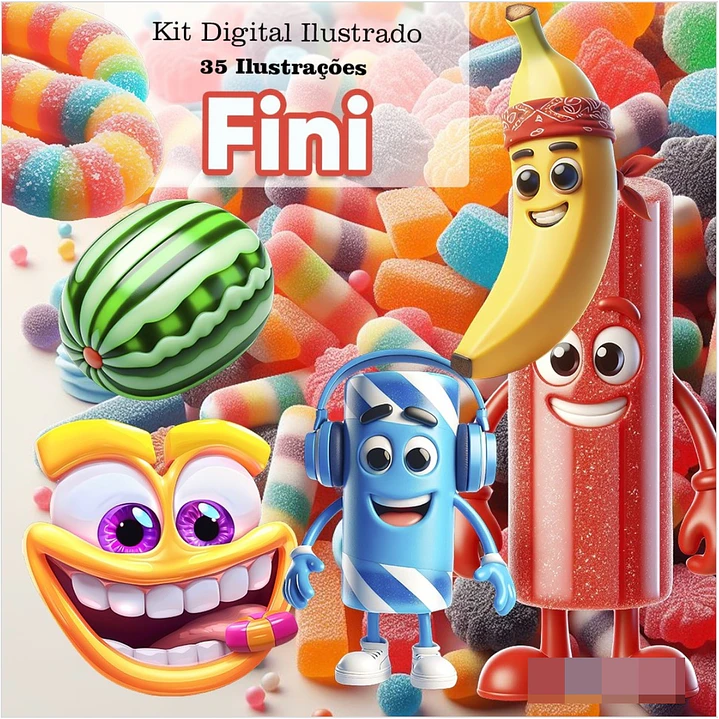 Kit Digital Fini Arquivo em Png 1