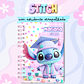 Arquivo Caderno Stitch Estudante Atrapalhado em Pdf - Thumbnail 8