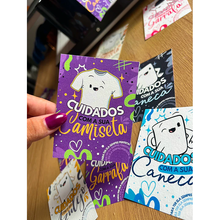 Arquivos Embalagens Dicas de Cuidados Sublimação para Imprimir 5