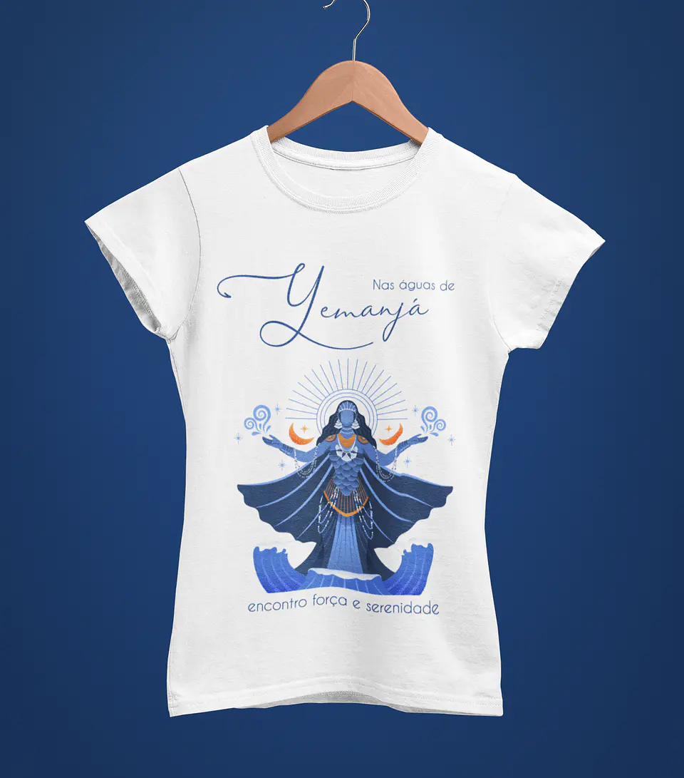 8 Artes para Caneca e Camisa Iemanja Arquivo Editável 8