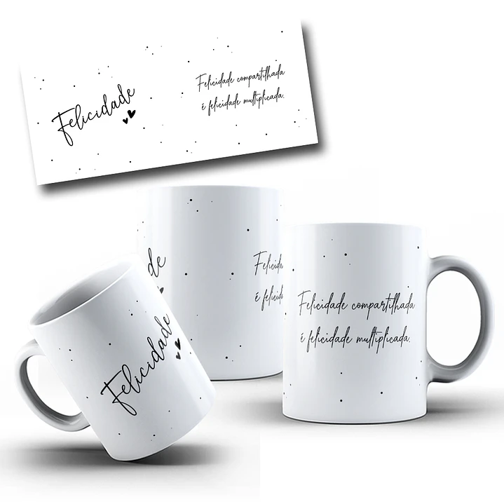 12 Artes para Caneca Positividade Arquivo em Jpg  2