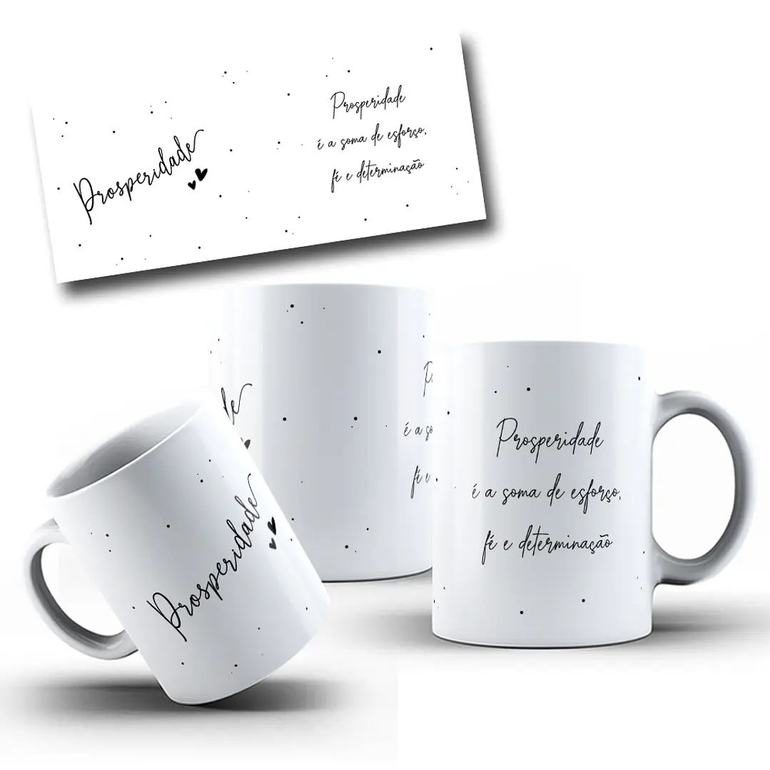 12 Artes para Caneca Positividade Arquivo em Jpg  4