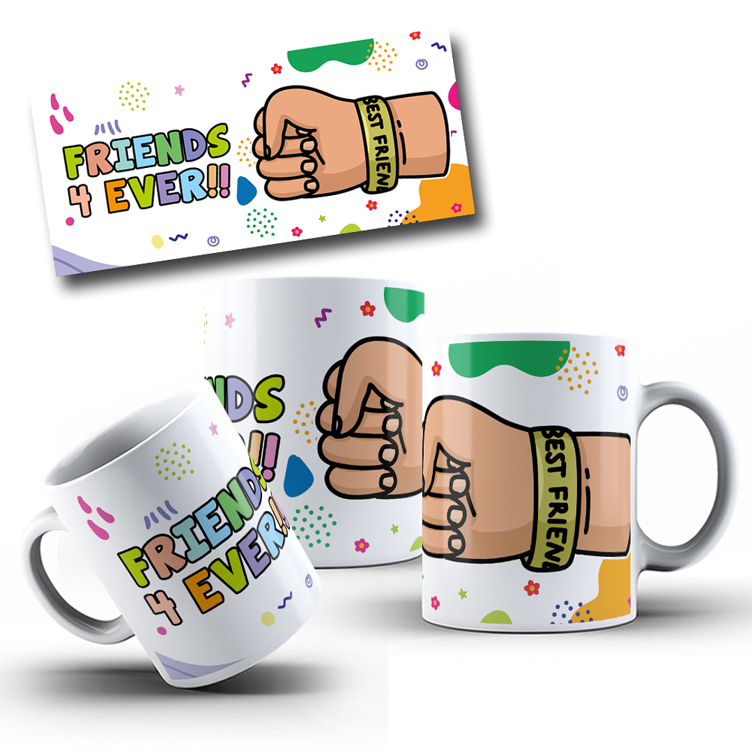 15 Artes para Caneca Amizade Arquivo em Jpg 2