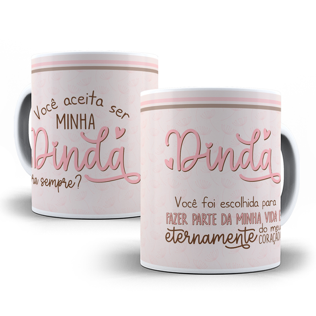 20 Artes para Caneca Dindos Dindas Madrinha Padrinho Arquivo Editável 3