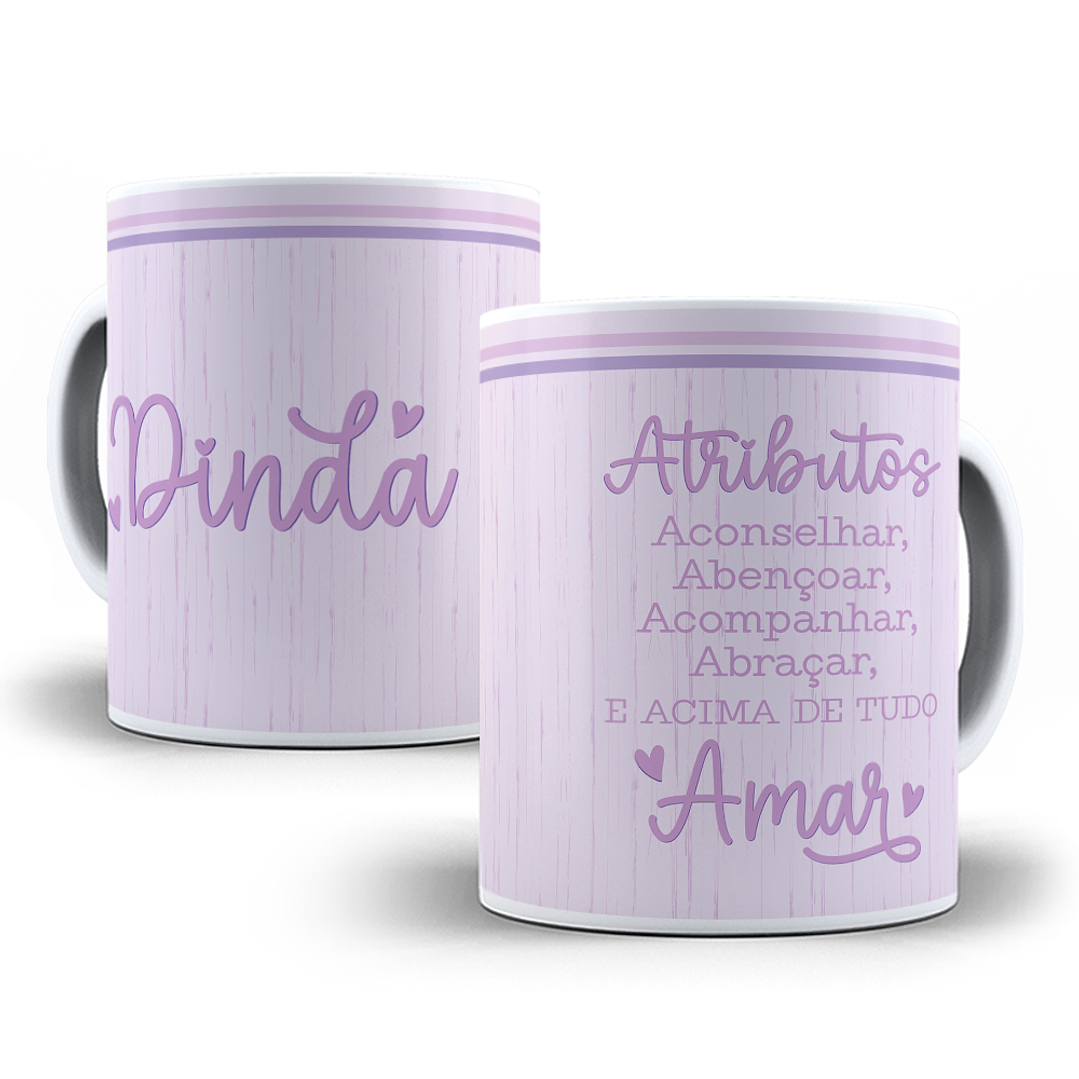 20 Artes para Caneca Dindos Dindas Madrinha Padrinho Arquivo Editável 4
