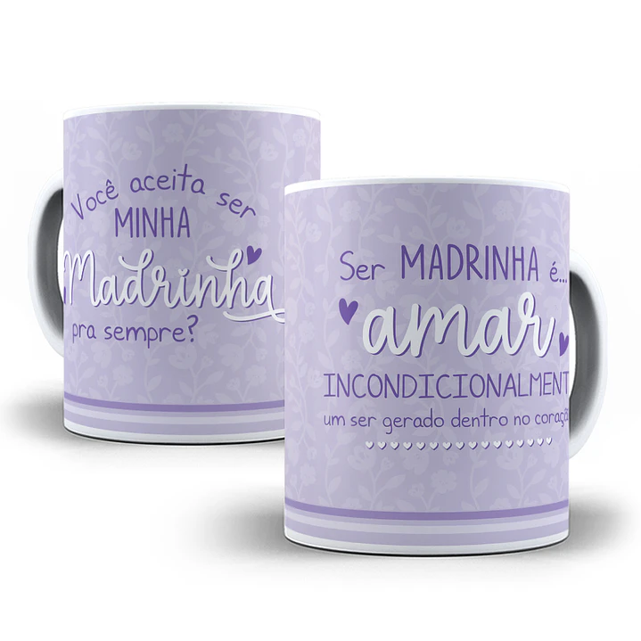 20 Artes para Caneca Dindos Dindas Madrinha Padrinho Arquivo Editável 6