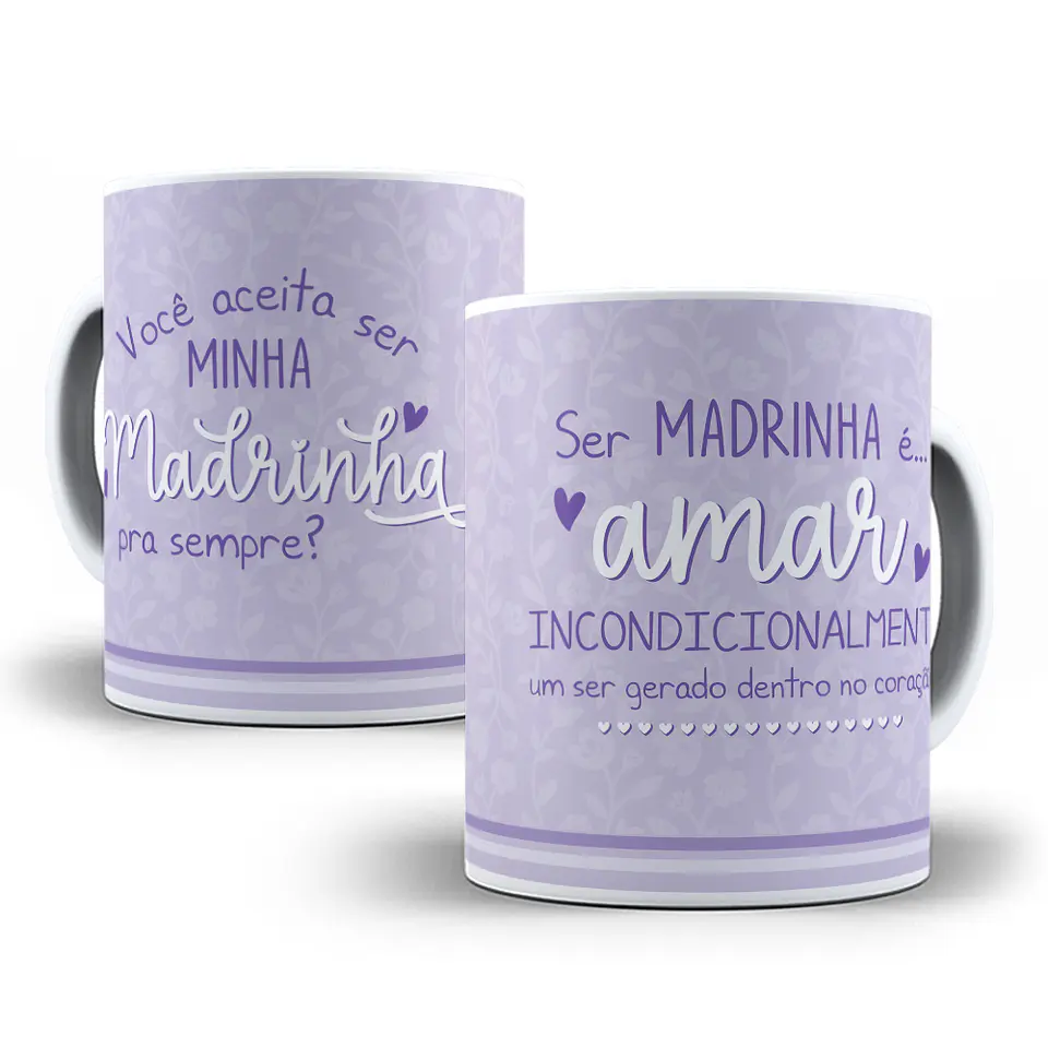 20 Artes para Caneca Dindos Dindas Madrinha Padrinho Arquivo Editável 6
