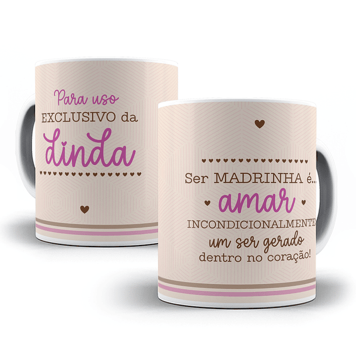 20 Artes para Caneca Dindos Dindas Madrinha Padrinho Arquivo Editável 8