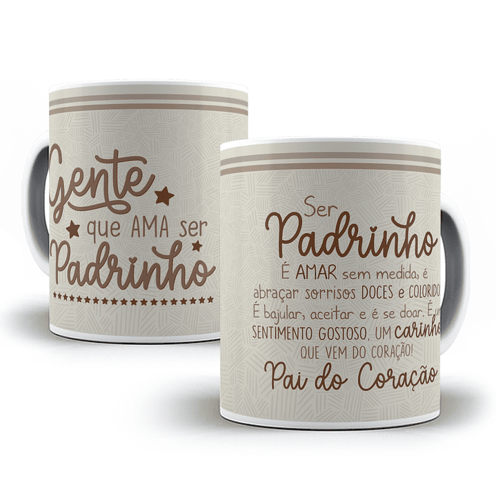 20 Artes para Caneca Dindos Dindas Madrinha Padrinho Arquivo Editável 11
